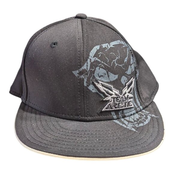 Team Arctic Cat Hat A-Flex Black XSMALL Good Condition - Picture 8 of 8